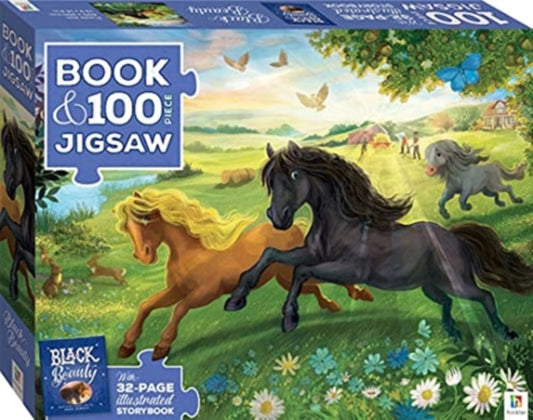 Book cover of: Book with 100-Piece Jigsaw: Black Beauty