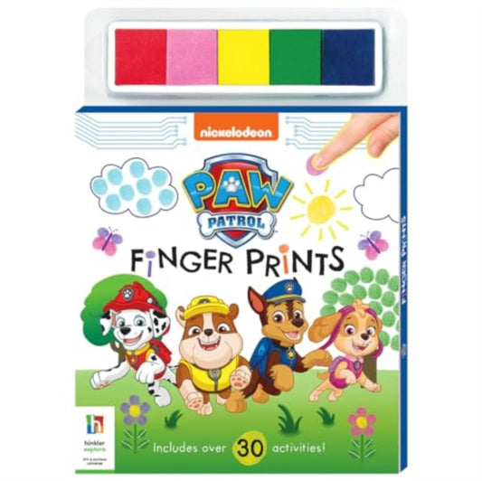 Book cover of: Paw Patrol Finger Prints