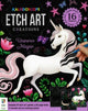 Book cover of: Kaleidoscope Etch Art Creations Unicorn Magic