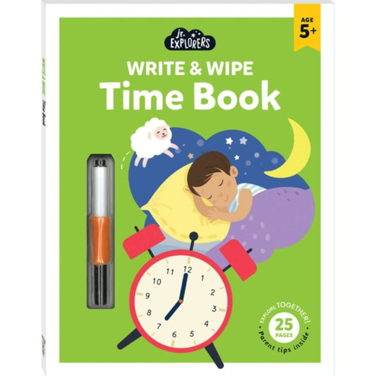 Book cover of: JUNIOR EXPLORERS WRITE & WIPE TIME
