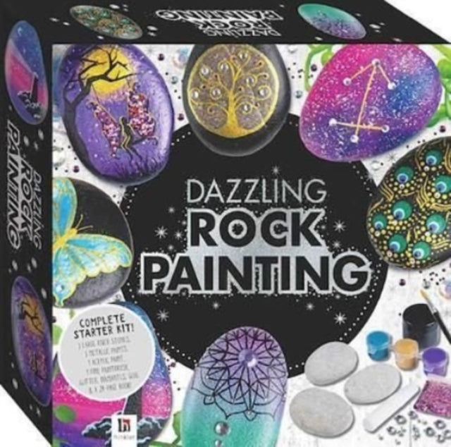 Book cover of: Dazzling Rock Painting