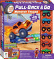 Book cover of: Pull-back-and-go Kit Monster Trucks
