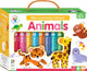 Book cover of: Building Blocks Learning Library: Animals