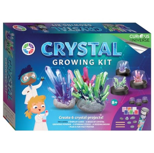 Book cover of: Curious Universe Crystal Growing Kit