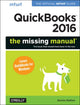 Book cover of: QuickBooks 2016: The Missing Manual. By: Bonnie Biafore