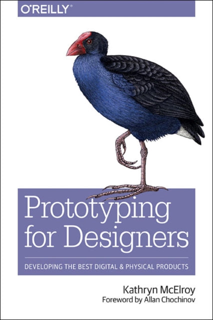 Book cover of: Prototyping for Designers. By: Kathryn McElroy