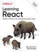 Book cover of: Learning React. By: Alex Banks