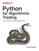 Book cover of: Python for Algorithmic Trading. By: Yves Hilpisch