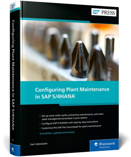 Book cover of: Configuring Plant Maintenance in SAP S/4HANA