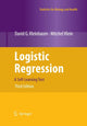 Book cover of: Logistic Regression. By: David G. Kleinbaum