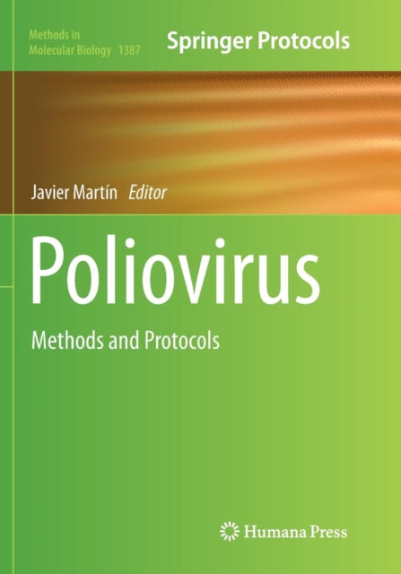 Book cover of: Poliovirus. By: Javier Martín