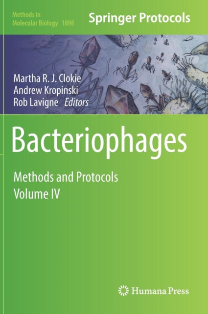 Book cover of: Bacteriophages. By: Martha R. J. Clokie