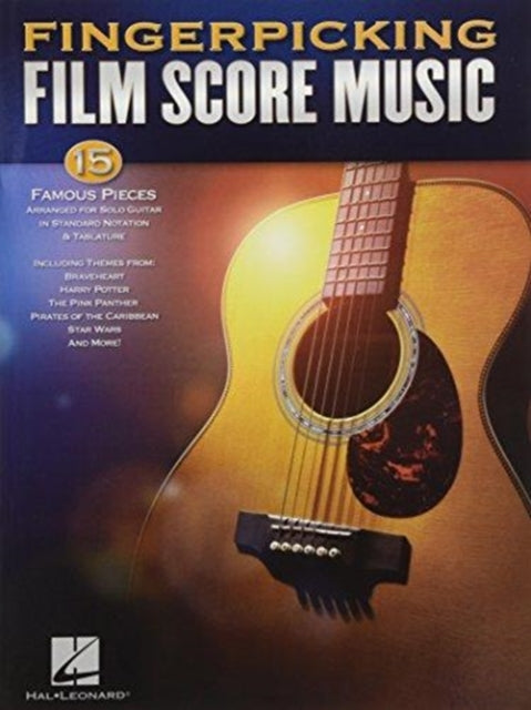 Book cover of: Fingerpicking Film Score Music