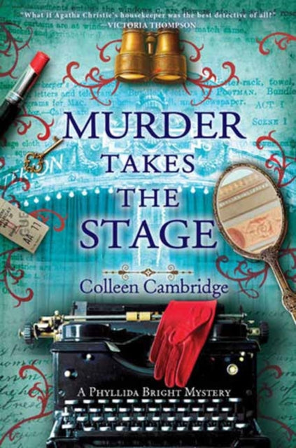 Book cover of: Murder Takes the Stage. By: Colleen Cambridge