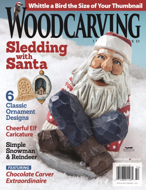 Book cover of: Woodcarving Illustrated Issue 93 Winter 2020