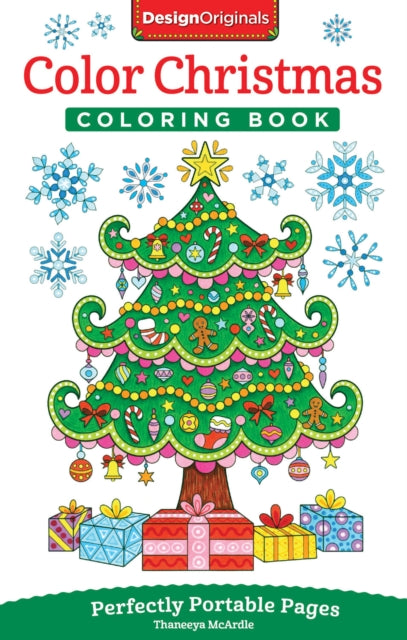 Book cover of: Color Christmas Coloring Book. By: Thaneeya McArdle