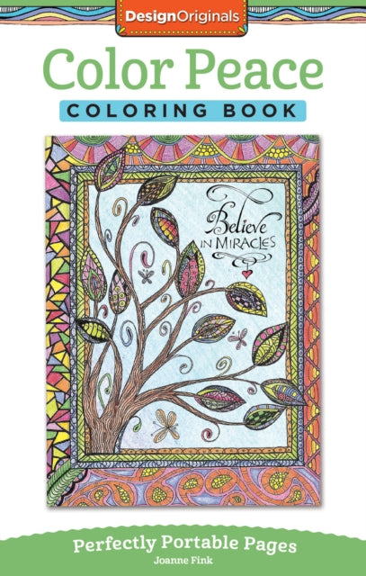 Book cover of: Color Peace Coloring Book. By: Joanne Fink