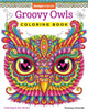 Groovy Owls Coloring Book