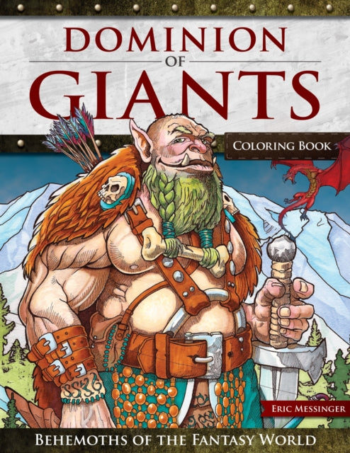 Book cover of: Dominion of Giants Coloring Book. By: Eric Messinger