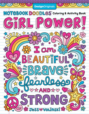 Notebook Doodle Girl Power!