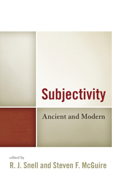 Book cover of: Subjectivity. By: R. J. Snell