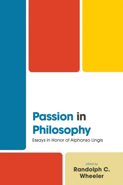 Book cover of: Passion in Philosophy. By: Randolph Wheeler