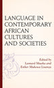 Book cover of: Language in Contemporary African Cultures and Societies. By: Leonard Muaka