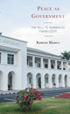Book cover of: Peace as Government. By: Ramón Blanco