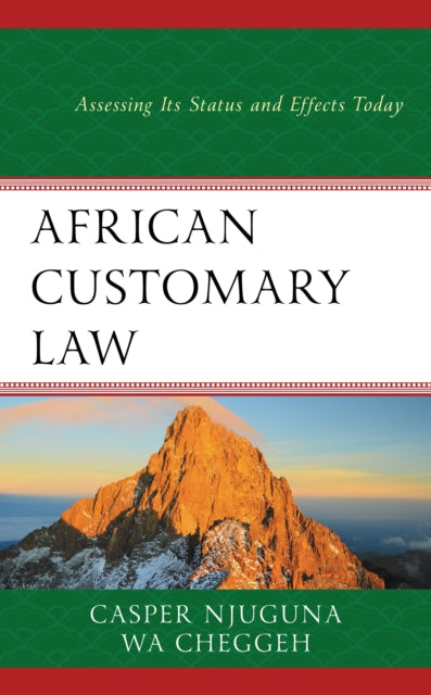 Book cover of: African Customary Law. By: Casper Njuguna