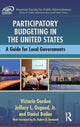 Book cover of: Participatory Budgeting in the United States. By: Gordon Aalborg