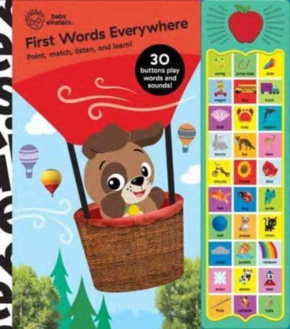 Baby Einstein: First Words Everywhere Sound Book 9781503767379 PI Kids