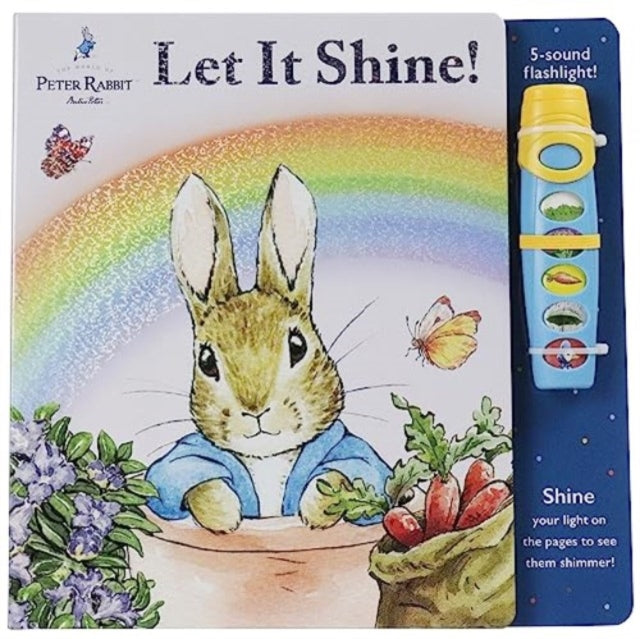 Book cover of: Glow Flashlight Adventure  World Of Peter Rabbit. By: PI Kids