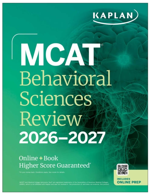 Book cover of: MCAT Behavioral Sciences Review 2026-2027