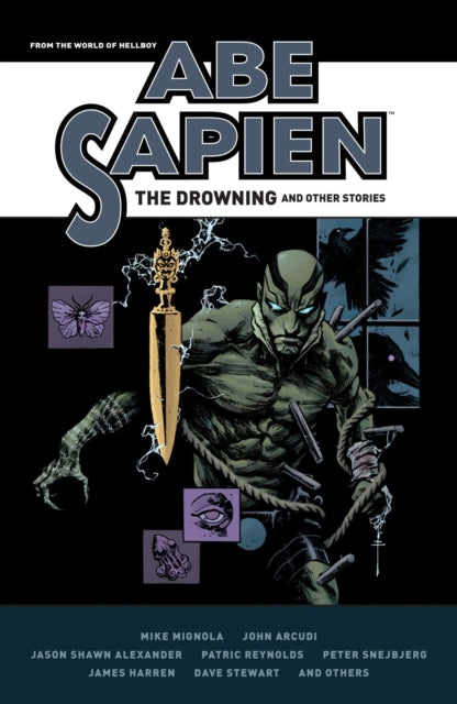 Book cover of: Abe Sapien: The Drowning and Other Stories. By: Mike Mignola
