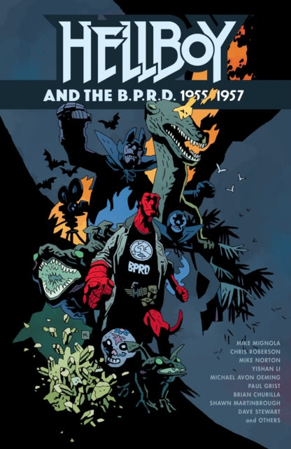 Book cover of: Hellboy and the B.P.R.D.: 1955-1957. By: Mike Mignola