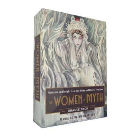 Book cover of: Women of Myth Oracle Deck. By: Maria Sofia Marmanides