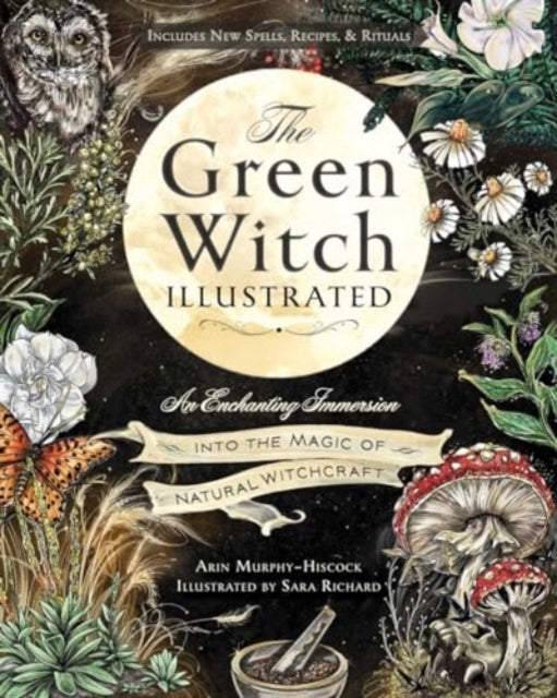 Book cover of: Green Witch Illustrated