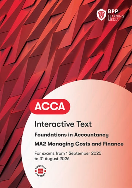 Book cover of: FIA Managing Costs and Finances MA2