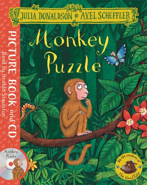 Book cover of: Monkey Puzzle. By: Julia Donaldson