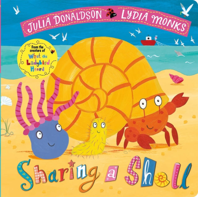 Book cover of: Sharing a Shell. By: Julia Donaldson