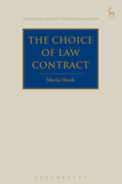 Book cover of: Choice of Law Contract. By: Maria Hook