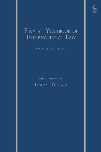 Book cover of: Finnish Yearbook of International Law, Vol 26, 2016. By: Tuomas Tiittala