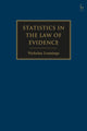 Book cover of: Statistics in the Law of Evidence. By: Nicholas Lennings