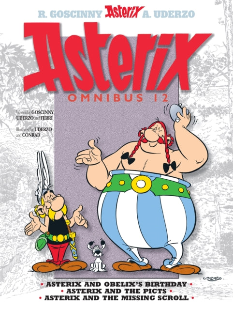 Book cover of: Asterix: Asterix Omnibus 12. By: René Goscinny
