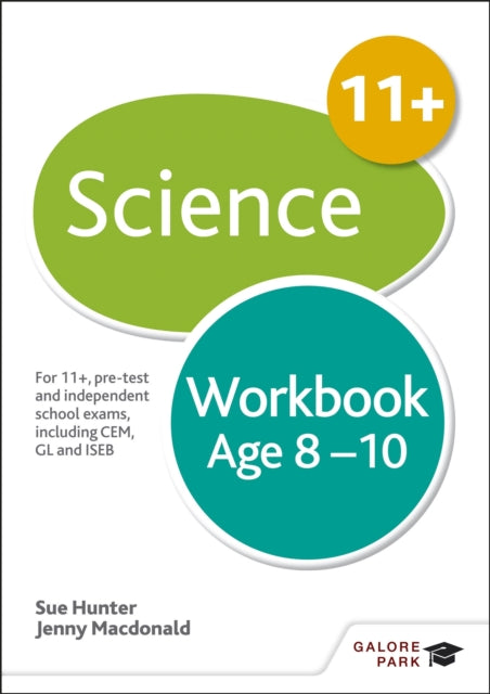 Book cover of: Science Workbook Age 8-10. By: Sue Hunter