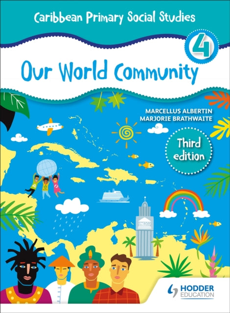 Book cover of: Caribbean Primary Social Studies Book 4. By: Marcellus Albertin
