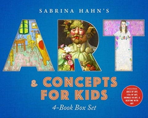 Sabrina Hahn's Art & Concepts for Kids 4-Book Box Set