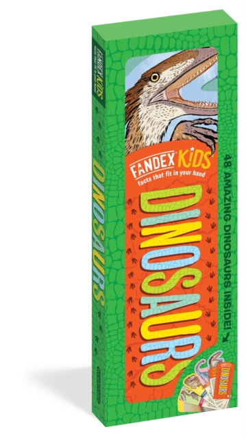 Book cover of: Fandex Kids: Dinosaurs. By: Workman Publishing
