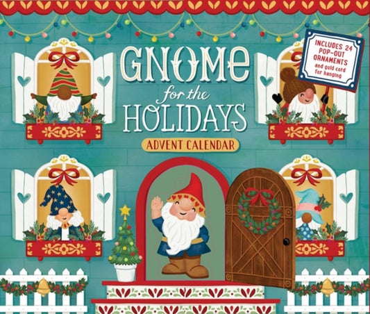 Book cover of: Gnome for the Holidays Advent Calendar. By: Workman Calendars