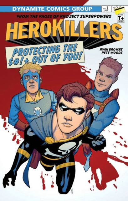 Book cover of: Project Superpowers: Hero Killers. By: Ryan Browne